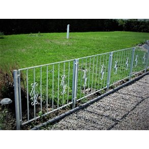 Hegns type 78001 meter priser inkl.stolper fra 5,1 meter total