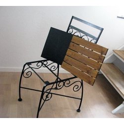 Stol ude og indendrs type G